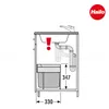 Hailo Abfallsammler 3644931 Swin Raumspar-Tandem-S 2x Produktbild-Vorschau 7