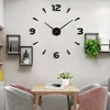 Zegar Przyklejany Nowoczesny Na Ścianę 3D Cichy  120 cm Podgląd zdjęcia produktu 9