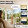 ventilateur de plafond 30W avec éclairage et télécommande, Voir les images du produit 8
