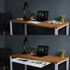 A desk with a lamp, laptop, plant, and office supplies. The bottom image shows a pull-out drawer filled with more office supplies. Náhľad obrázku produktu