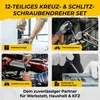 MONZANA® Schraubendreher Set 12 tlg. inkl. Koffer Produktbild-Vorschau 6