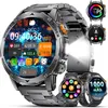 Smartwatch Herren Militär 2025 mit 1000mAh Akku, 1,75" HD Produktbild-Vorschau 1