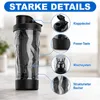 Elektrischer Protein Shaker 600ml 7500 U/min USB Type-C Produktbild-Vorschau 4