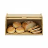Brotkasten aus Bambus 38x28x18 cm mit Rollladen, großer Produktbild-Vorschau 6