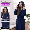 AR Line Kapuzen Bademantel 100% Baumwolle 450 g/m² – Uni Produktbild-Vorschau 6
