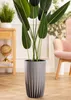 HowHomely | Set di fioriere - Stripped - Grigio - Design Anteprima dell’immagine prodotto 9