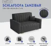 Schlafsofa klein Zanzibar I Sofa 2 Sitzer 133 cm Breit I Produktbild-Vorschau 3