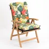4L Textil Gartenstuhlauflage Hochlehner aus Samt-Imitat, Produktbild-Vorschau 1