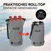 Sac sec en PVC Where Tomorrow - Style 01 - 10L - gris Voir les images du produit 6