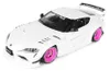 Solido 421186588 - 1:18 Toyota GR Supra LWB weiß/pink 2025 Produktbild-Vorschau 9