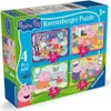 Ravensburger Peppa Pig – skládačka 4 v 1 Náhled obrázku produktu 1