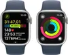 APPLE Watch Series 9 GPS + Cellular 41mm stříbrné hliníkové Náhled obrázku produktu 5