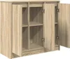 vidaXL Sideboard Sonoma-Eiche 85x34x76 cm Holzwerkstoff Produktbild-Vorschau 5