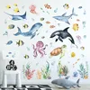 Wandtattoo Unter dem Meer Fisch Wandaufkleber Delphin Produktbild-Vorschau 2