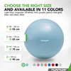 Tunturi Anti Burst Fitness Ball con Pompa - Palla Yoga 65 Anteprima dell’immagine prodotto 8