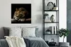 MuchoWow® Poster Löwe - Baum - Braun 75x75 cm - Wand Produktbild-Vorschau 4