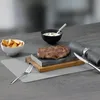 Kela Country Servierstein mit Sockel, Granit/Akazienholz, Produktbild-Vorschau 4