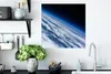 MuchoWow® Poster Erde - Weltraum - Wolken 50x50 cm - Produktbild-Vorschau 3