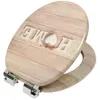 WC Sitz HOME Beige Toilettensitz Softclose MDF WC Brille Produktbild-Vorschau 1
