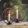 HI 2-tlg. Kerzenhalter-Ring-Set Schwarz Produktbild-Vorschau 2
