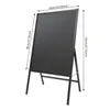 Tablica informacyjna LED, czarna, 60 x 80 cm  Stojący Podgląd zdjęcia produktu 11
