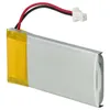 A single lithium polymer battery with wires and a connector. Produktbild-Vorschau