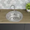 Otto Kaufland 51 Edelstahlspüle + Armatur Genial Chrom + Produktbild-Vorschau 1