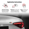 Sticker 3D Oval Flagge Italien HQ Produktbild-Vorschau 3