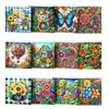 Diamond Painting Karten Set – 12 Schmetterlinge & bunte Produktbild-Vorschau 1