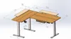 Hilodesk 160 x 76 cm výškově nastavitelný elektrický psací Náhled obrázku produktu 13