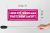 Holzschild Spruch 27x10cm Liebe wenn man trotzdem lacht Produktbild-Vorschau 6