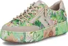 Rieker Damen Sneaker Plateau Slipper mit Blumenmuster und Produktbild-Vorschau 18