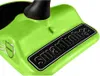 Close-up of the base of a green toy with a black logo. Produktbild-Vorschau