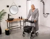Ridder Rollator, inkl. LED-Licht, mit Klingel, Stockhalter Produktbild-Vorschau 2