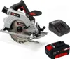 Einhell Handkreissäge TP-CS 18/190 Li BL- 18Vmit Akku 4.0 Produktbild-Vorschau 1