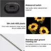 2 Stück LED-Solar-Sonnenblumen-Gartenleuchten mit Erdspieß, Produktbild-Vorschau 4