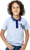 Jungen-T-Shirt Polo 78  - Graumeliert - 164 Produktbild-Vorschau 1