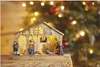 EMOS Weihnachtskrippe mit handbemalten Figuren, Produktbild-Vorschau 8