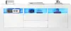 Sweiko 160x35x60cm Armoire TV haute brillance avec Voir les images du produit 9