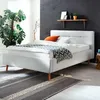 Bett Laika 140x200cm mit Stauraum - hellgrau Produktbild-Vorschau 2