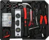 A tool kit laid out in a black case. Produktbild-Vorschau