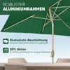 Sekey Sonnenschirm Rechteckig 210 x 140 cm – Balkonschirm, Produktbild-Vorschau 3