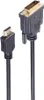 shiverpeaks HDMI/DVI-D 1m, 1 m, HDMI, DVI, Männlich, Produktbild-Vorschau 3