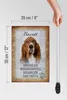 Holzschild Spruch 20x30cm Bassett Hund Schild Produktbild-Vorschau 6