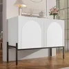 Moderní komoda s prohnutým designem a kovovými nohami, Náhled obrázku produktu 1