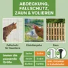 TTL GARDEN Vogelschutznetz 3x5m schwarz 20g/m² engmaschig Produktbild-Vorschau 6