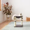 Arbre à chat avec maison Hamac, lit et griffoir, 41 x 51 x Voir les images du produit 4