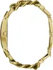 A side view of a gold-colored watch with a chain-link bracelet. Náhled obrázku produktu
