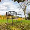 COSTWAY Banc de jardin Banc de parc avec Welcome, banc Voir les images du produit 2