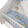 HAPPY 12 Teiliges Babybett Kinderbett und Bettwäsche Produktbild-Vorschau 3